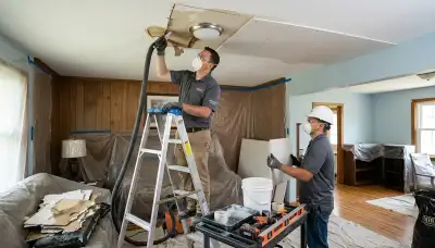 Ceiling water damage repair service for homes in Newport News, VA