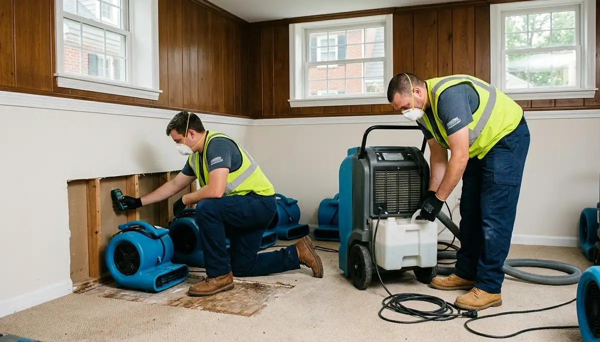 Water damage restoration team serving Newport News, VA, for fast cleanup and repair